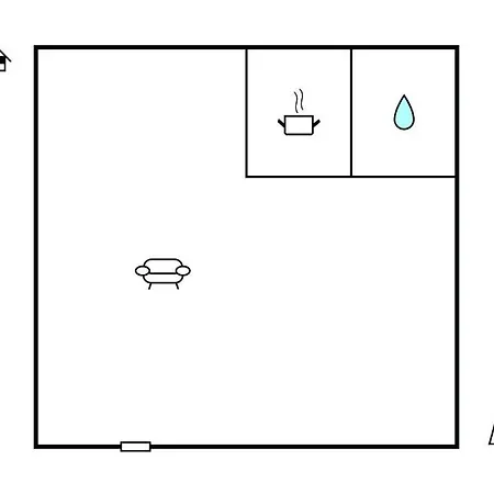Apartmán 1 Bedroom Beautiful In